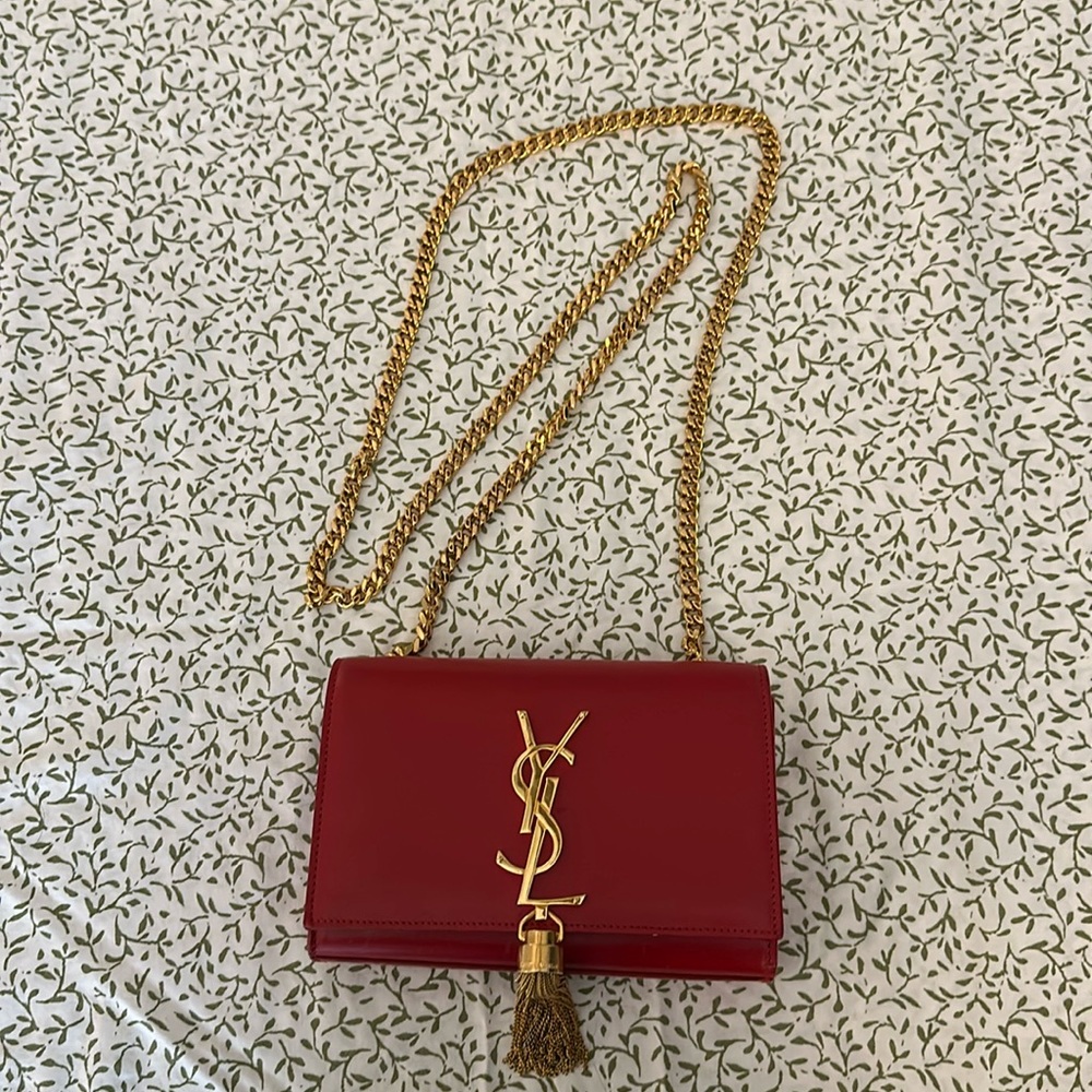 YSL Small Kate Tassel Satchel